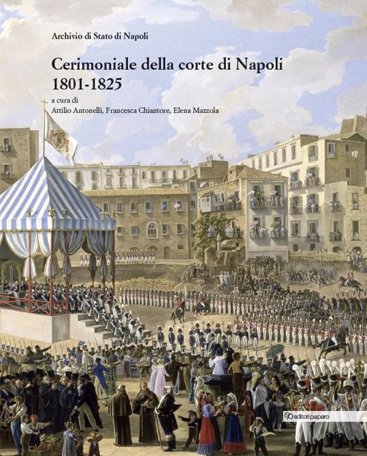 Cerimoniale alla corte di Napoli 1801-1825 - copertina