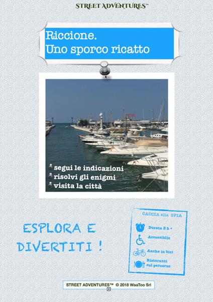 Riccione. Uno sporco ricatto. Caccia alla spia - copertina