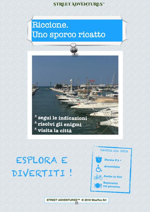 Riccione. Uno sporco ricatto. Caccia alla spia - copertina