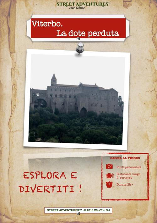 Viterbo. La dote perduta. Caccia al tesoro - copertina