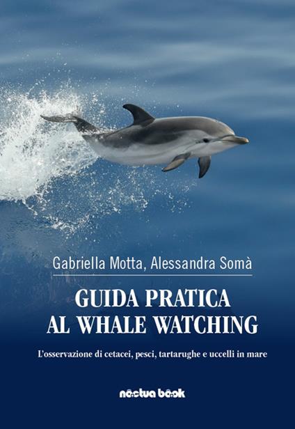 Guida pratica al whale watching. L'osservazione di cetacei, pesci, tartarughe, e uccelli in mare - Gabriella Motta,Alessandra Somà - copertina
