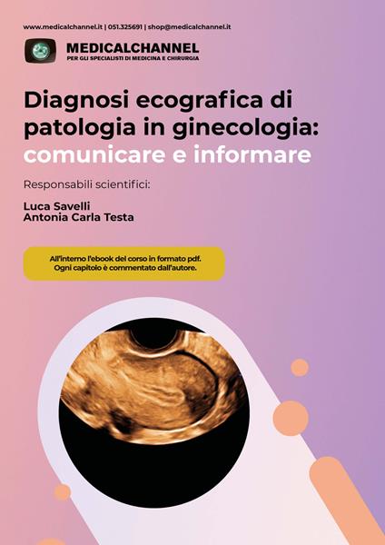 Diagnosi ecografica di patologia ginecologica: comunicare e informare - DM-USB Flash drive. Ediz. integrale - copertina