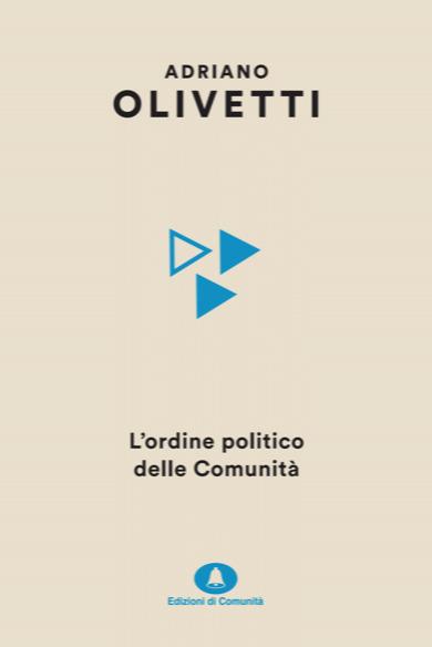 L' ordine politico delle comunità - Adriano Olivetti - copertina