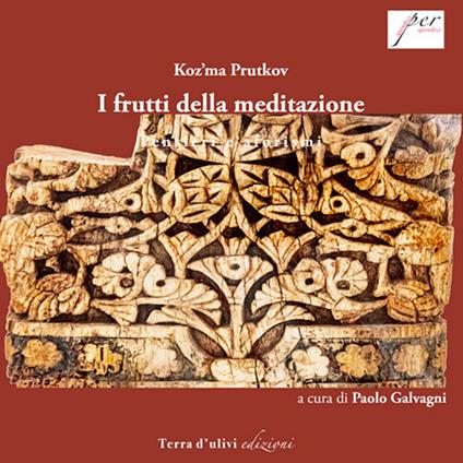 I frutti della meditazione - Koz'ma Prutkov - copertina