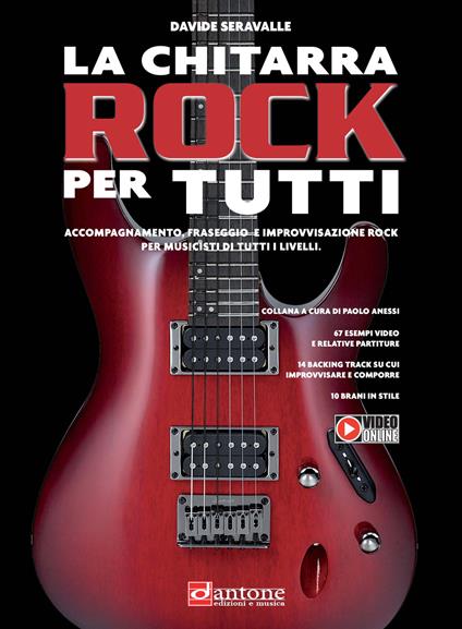 La chitarra rock per tutti - Davide Seravalle - copertina