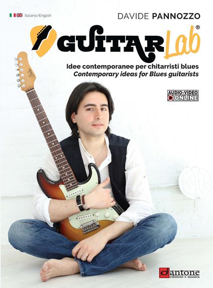 Guitarlab. Metodo. Idee contemporanee per chitarristi blues-Contemporary ideas for blues guitarists. Ediz. bilingue - Davide Panozzo - copertina