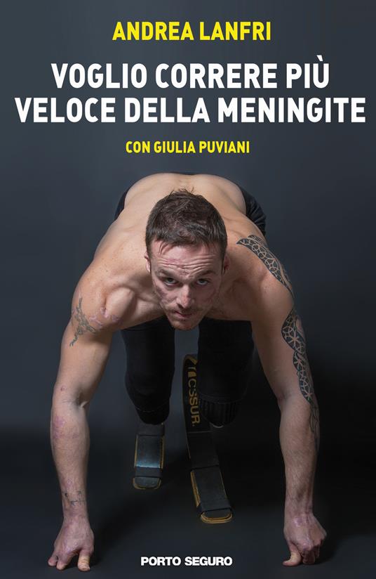 Voglio correre più veloce della meningite - Andrea Lanfri,Giulia Puviani - copertina