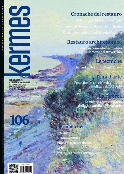 Kermes. La rivista del restauro. Vol. 106 - copertina