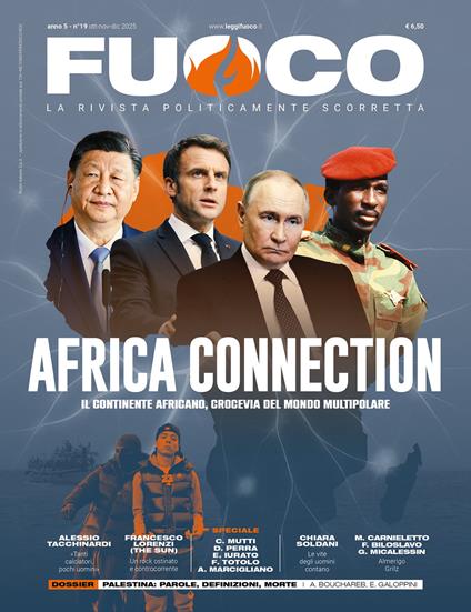 Fuoco. Vol. 19: Africa Connection. Il continente africano, crocevia del mondo multipolare - copertina