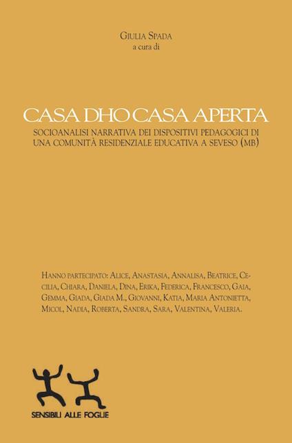 Casa Dho Casa aperta - copertina