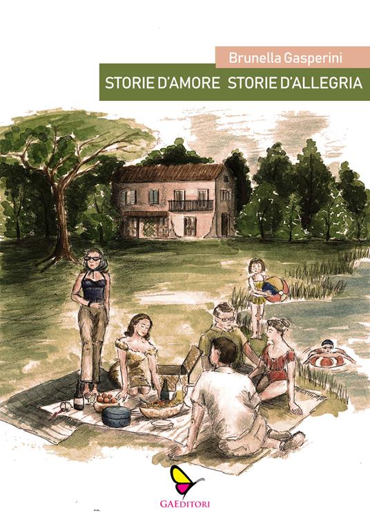 Storie d'amore storie d'allegria - Brunella Gasperini - copertina