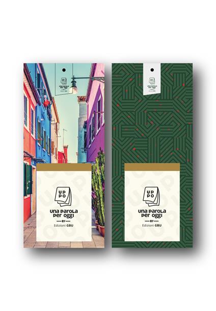 UPPO 2025. Una parola per oggi. Calendario tradizionale da appendere (con fascia metallica) - copertina