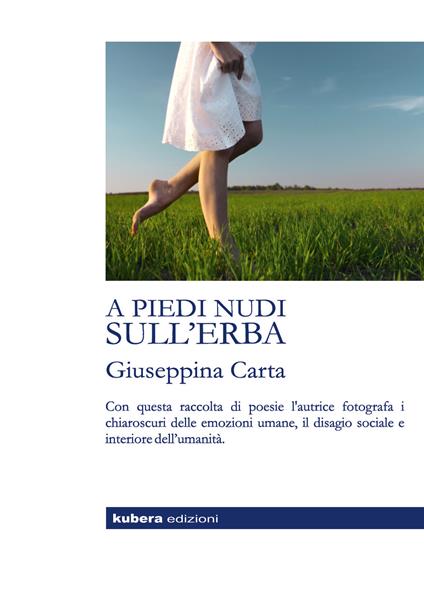 A piedi nudi sull'erba - Giuseppina Carta - copertina