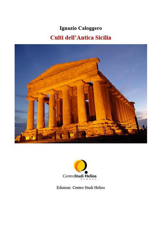 Culti dell'antica Sicilia - Ignazio Caloggero - copertina