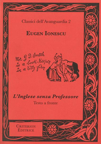 L' inglese senza professore. Testo rumeno a fronte - Eugène Ionesco - copertina