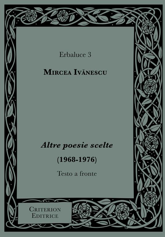 Altre poesie scelte (1968-1976) - Ivănescu Mircea - copertina