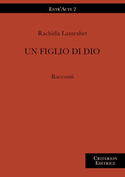 Un figlio di Dio - Rachida Lamrabet - copertina