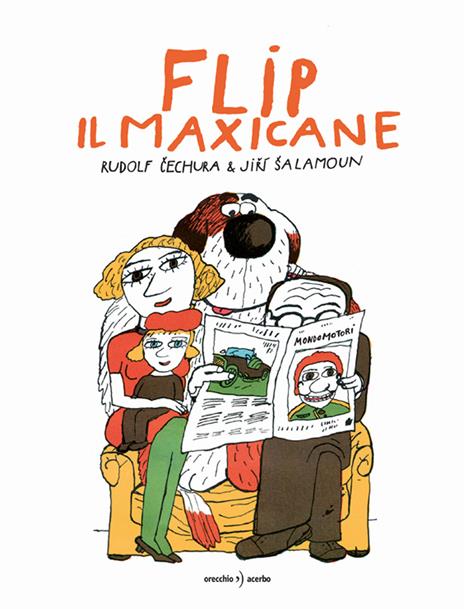 Flip il maxicane. Ediz. a colori - Rudolf Cechura - copertina