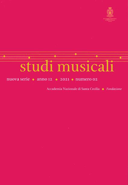 Studi Musicali. N.S. Ediz. inglese, francese e italiana (2022). Vol. 2 - copertina