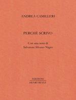 Perchè scrivo