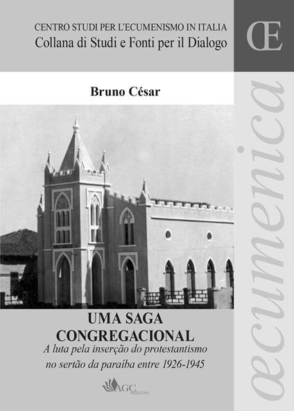 Uma saga congregacional - Bruno Cesar - copertina
