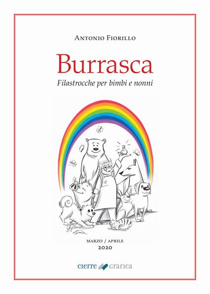 Burrasca. Filastrocche per bambini. Nuova ediz. - Antonio Fiorillo - copertina