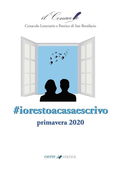 #iorestoacasaescrivo - copertina