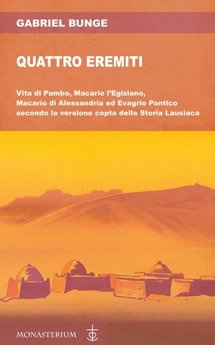 Quattro eremiti - Gabriel Bunge - copertina