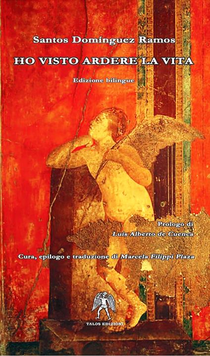 Ho visto ardere la vita. Testo spagnolo a fronte - Santos Domínguez Ramos - copertina