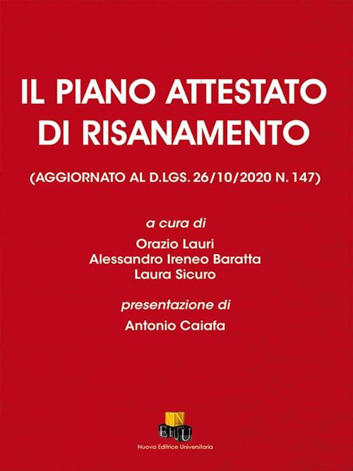 Il Piano attestato di risanamento. (Aggiornato al D.LGS.26/10/2020 n. 147) - copertina
