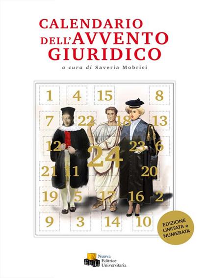 Calendario dell'avvento giuridico. Ediz. limitata - copertina