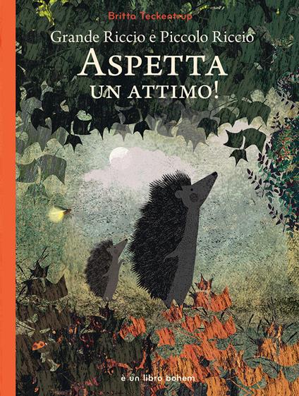 Grande riccio e piccolo riccio. Aspetta un attimo! Ediz. a colori - Britta Teckentrup - copertina