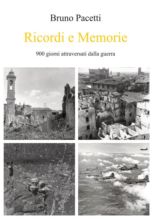 Ricordi e memorie - Bruno Pacetti - copertina