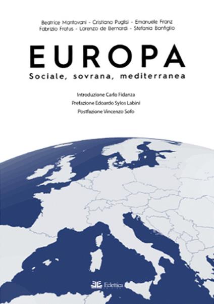 Europa. Sociale, sovrana, mediterranea - copertina