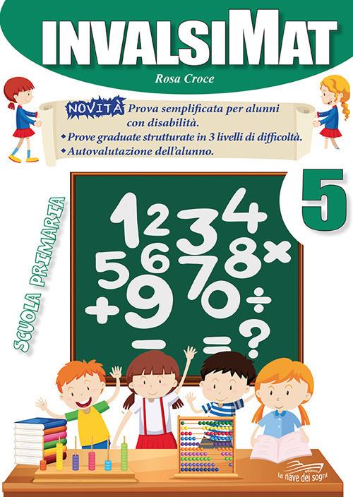 InvalsiMat. Vol. 5 - Rosa Croce - copertina