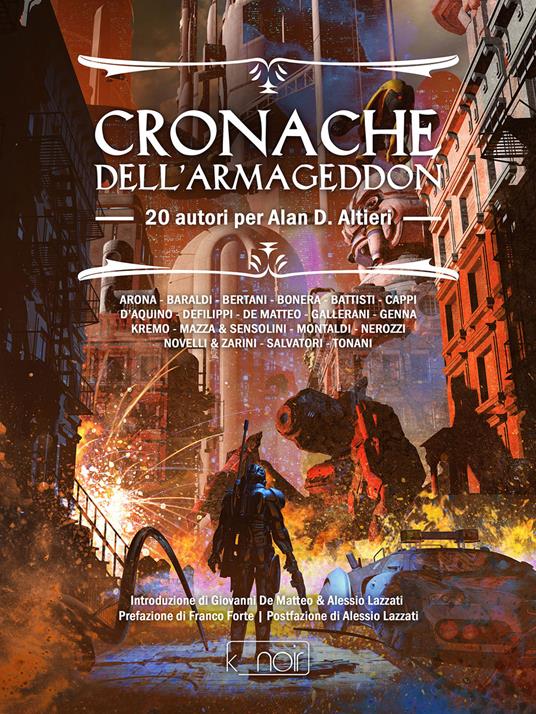 Cronache dell'Armageddon. 20 autori per Alan D. Altieri - copertina