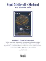 Studi medievali e moderni. Arte, letteratura, storia (2020). Vol. 1: Memories and reminescences.