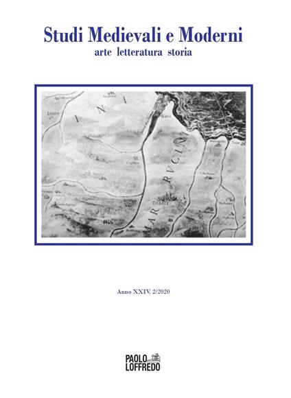 Studi medievali e moderni. Arte, letteratura, storia (2020). Vol. 2 - copertina