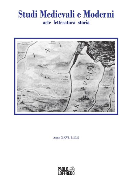 Studi medievali e moderni. Arte, letteratura, storia (2022). Vol. 1 - copertina