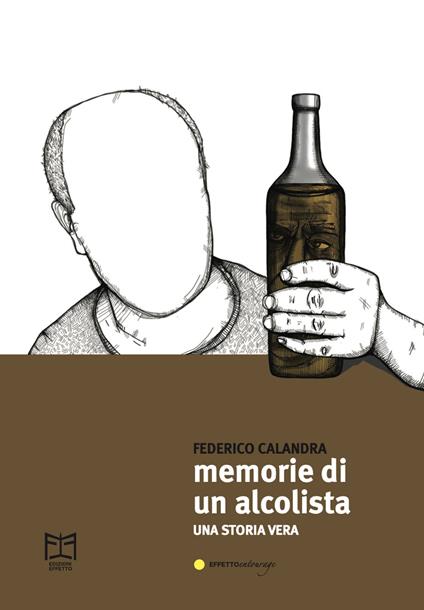 Memorie di un alcolista - Federico Calandra - copertina