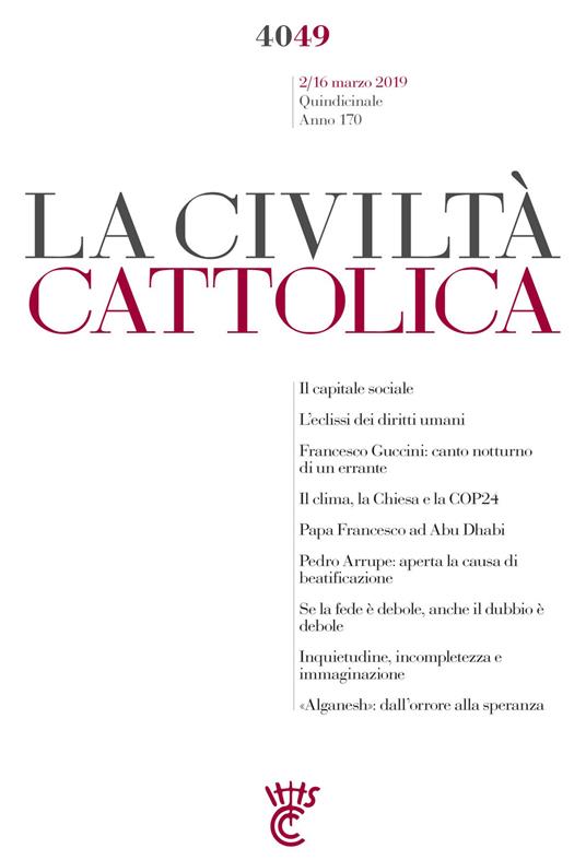 La civiltà cattolica. Quaderni (2019). Vol. 4049 - AA.VV. - ebook