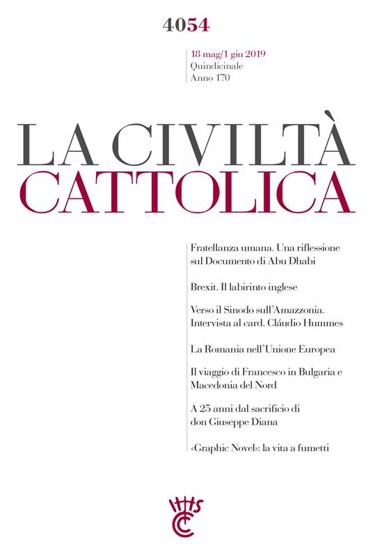 La civiltà cattolica. Quaderni (2019). Vol. 4054 - AA.VV. - ebook