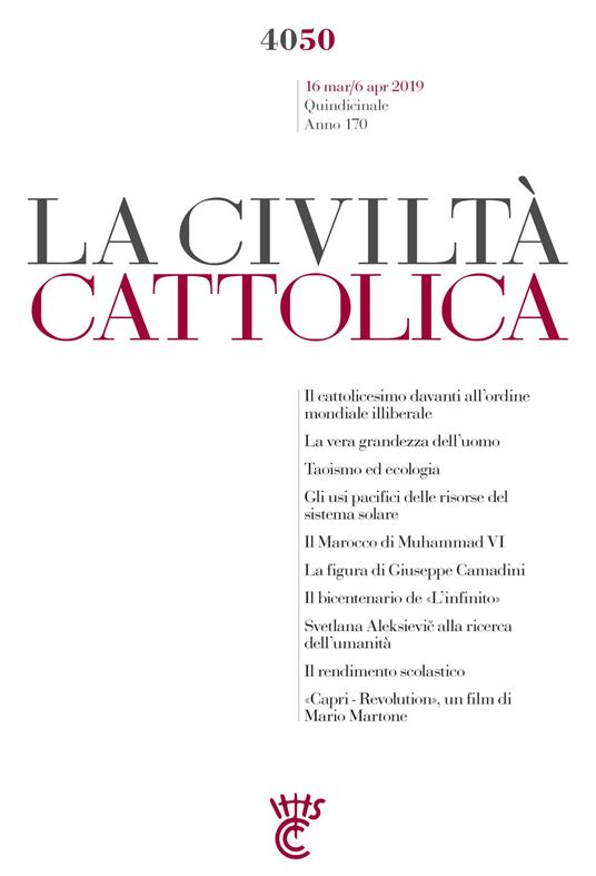 La civiltà cattolica. Quaderni (2019). Vol. 4050 - AA.VV. - ebook