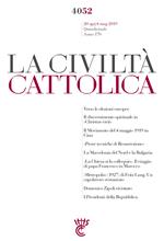 La civiltà cattolica. Quaderni (2019). Vol. 4052