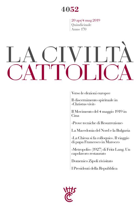 La civiltà cattolica. Quaderni (2019). Vol. 4052 - AA.VV. - ebook