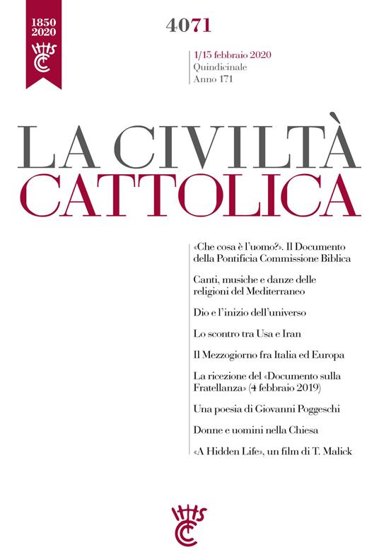 La civiltà cattolica. Quaderni (2020). Vol. 4071 - AA.VV. - ebook
