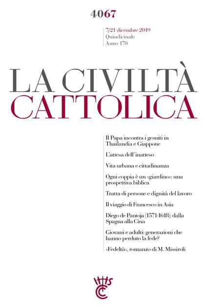 La civiltà cattolica. Quaderni (2019). Vol. 4067 - AA.VV. - ebook