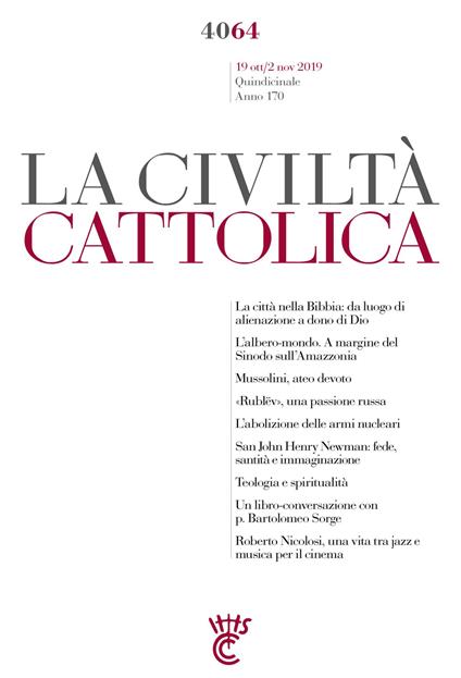 La civiltà cattolica. Quaderni (2019). Vol. 4064 - AA.VV. - ebook