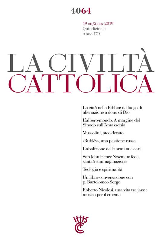 La civiltà cattolica. Quaderni (2019). Vol. 4064 - AA.VV. - ebook