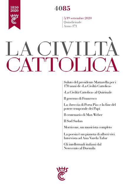 La civiltà cattolica. Quaderni (2020). Vol. 4085 - AA.VV. - ebook